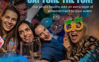 Capture the fun with our photo booths!